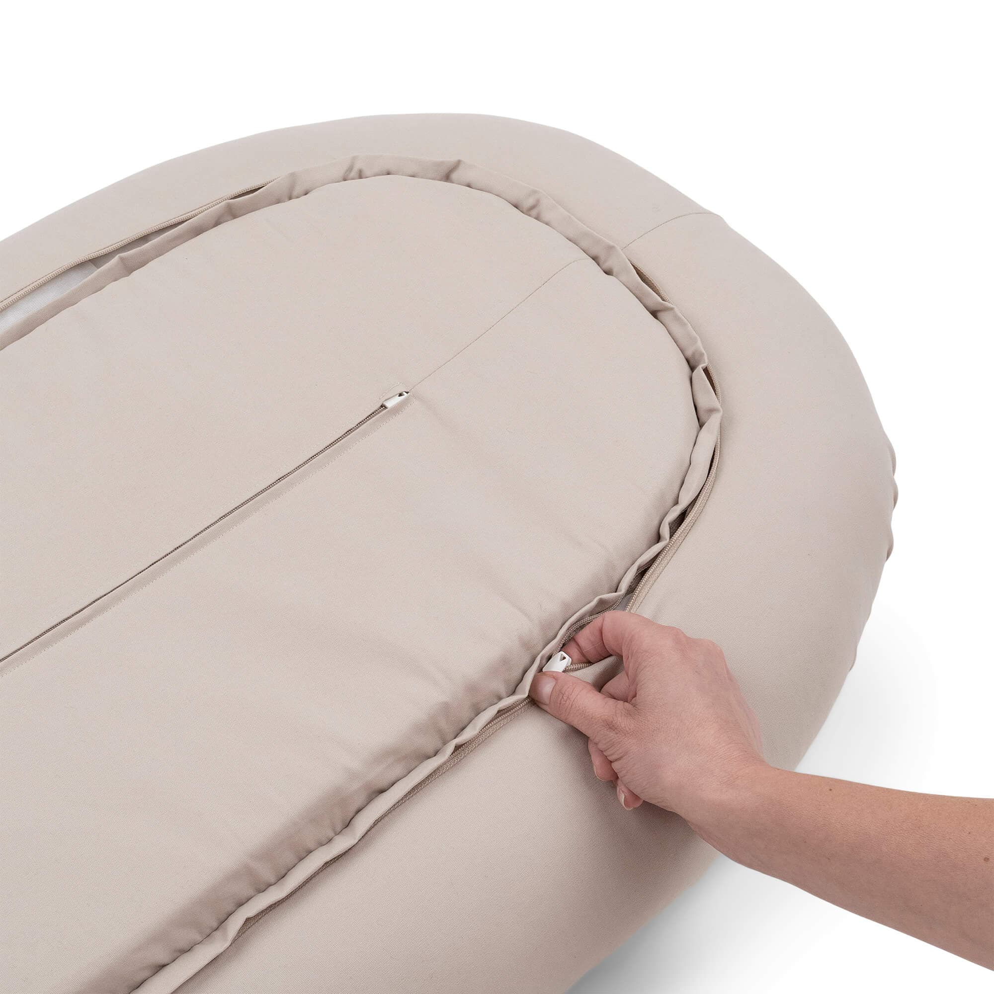 Babynest, confetti grønn