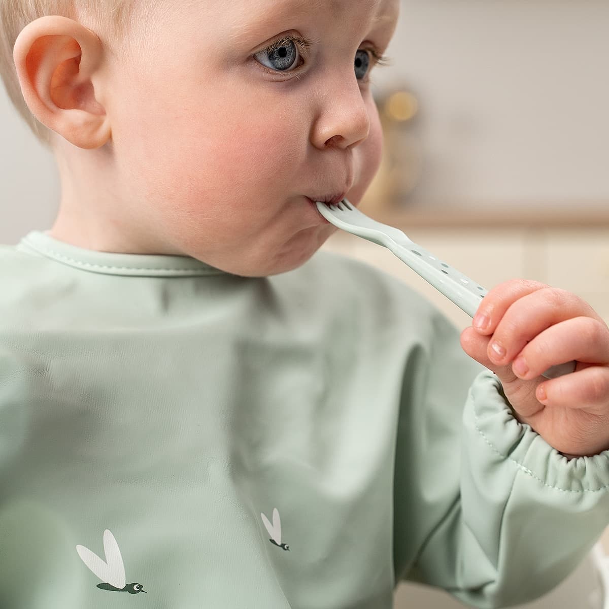 Bestikk konfetti, grønn