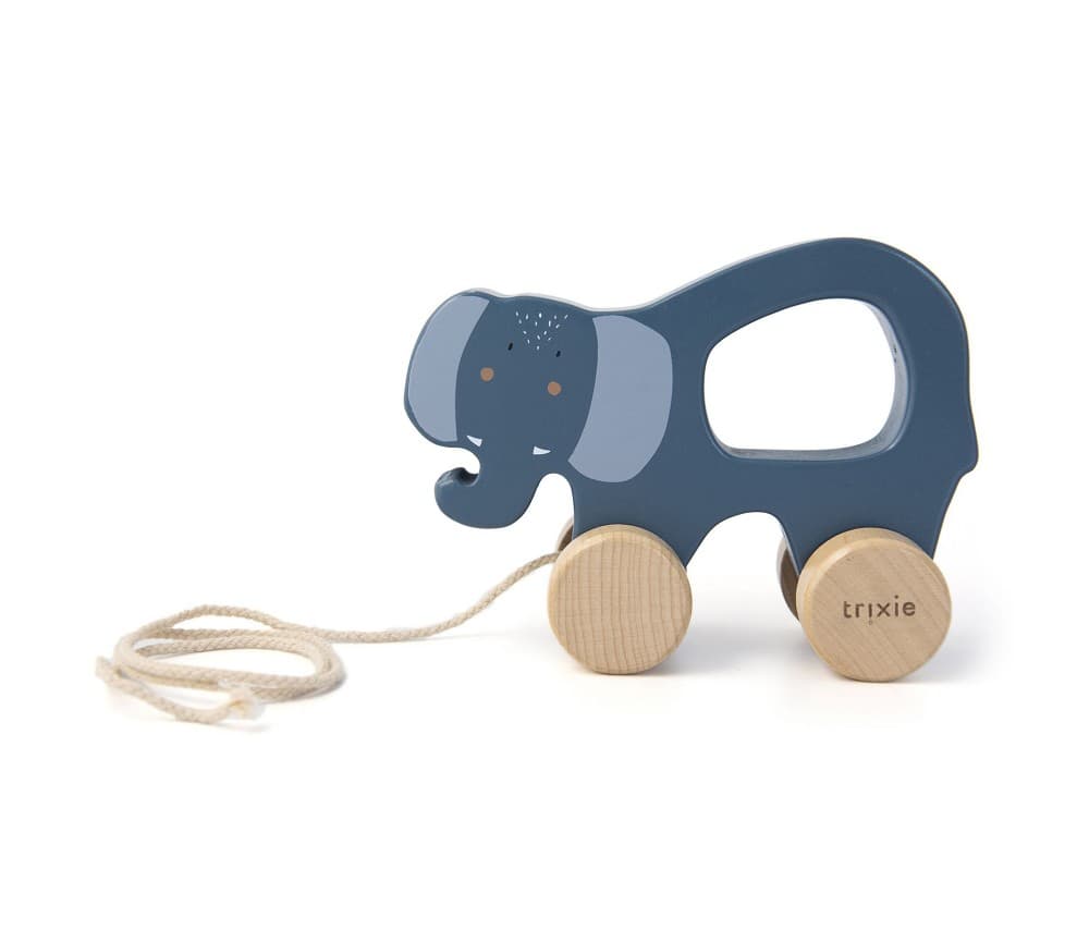 Draleke i tre med elefant