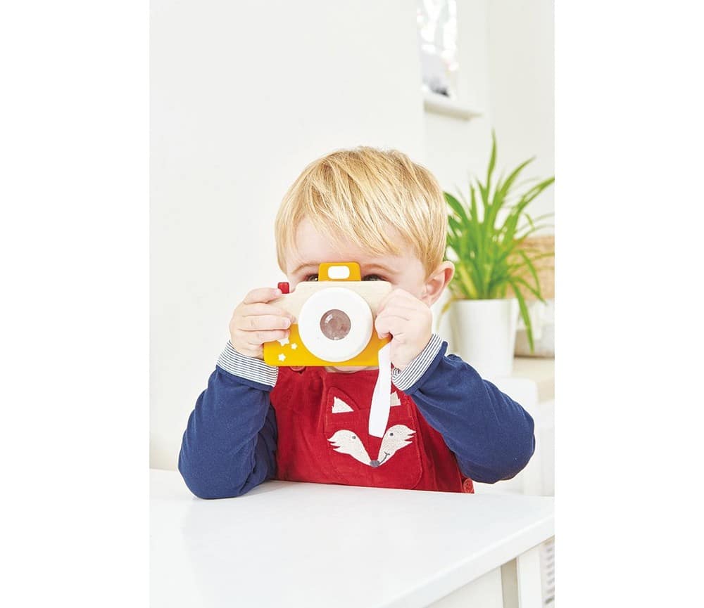 Kaleidoskop-kamera i tre