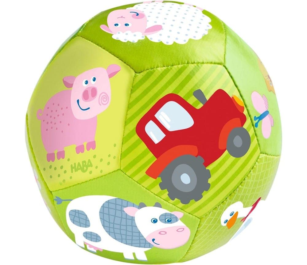 Myk babyball med bondegård