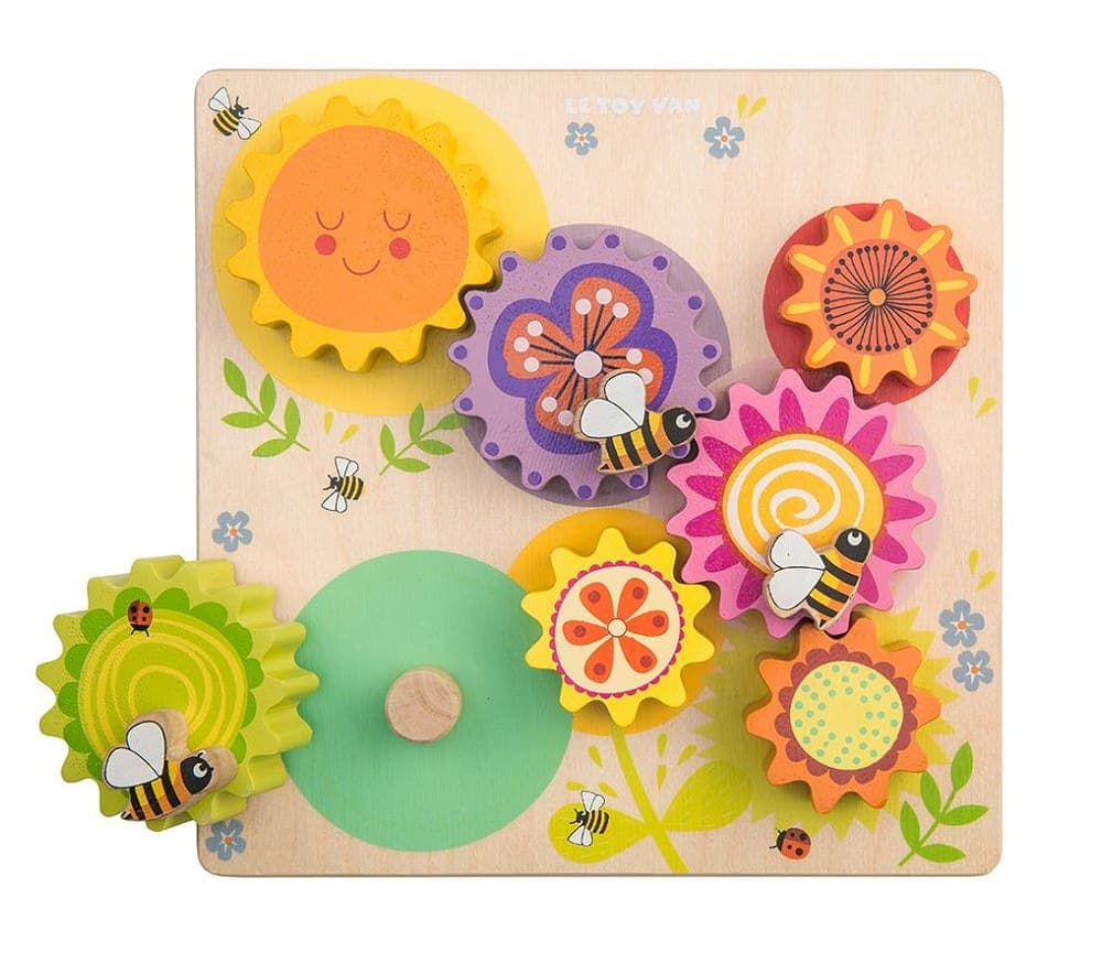 Puslespill i tre med tannhjul B-VARE